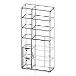 Схема сборки Стеллаж Пирит 5 BMS