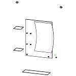 Зеркало для ванной Долли 3 BMS
