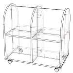 Схема сборки Стеллаж Корн 5 BMS