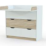 Комод-пеленатор Colour на 3 ящика BMS - Фото 1