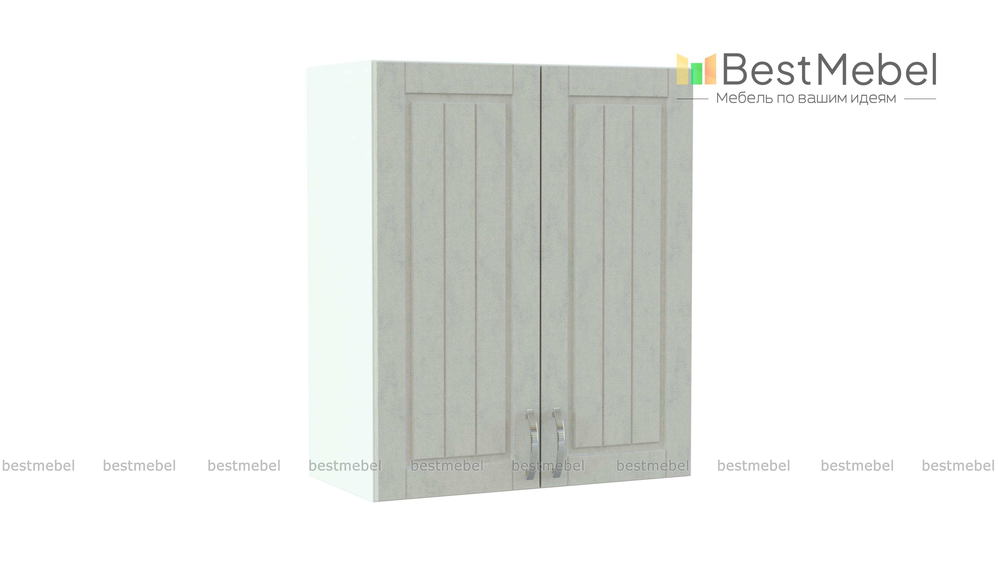 Шкаф верхний 2 двери Лондон  BMS - Фото