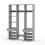 Стеллаж для одежды Мирта 89 BMS - Фото 10