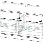 Чертеж Тумба ТВ Лайк BMS