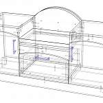 Схема сборки Тумба для обуви Пихта Б - 4 BMS