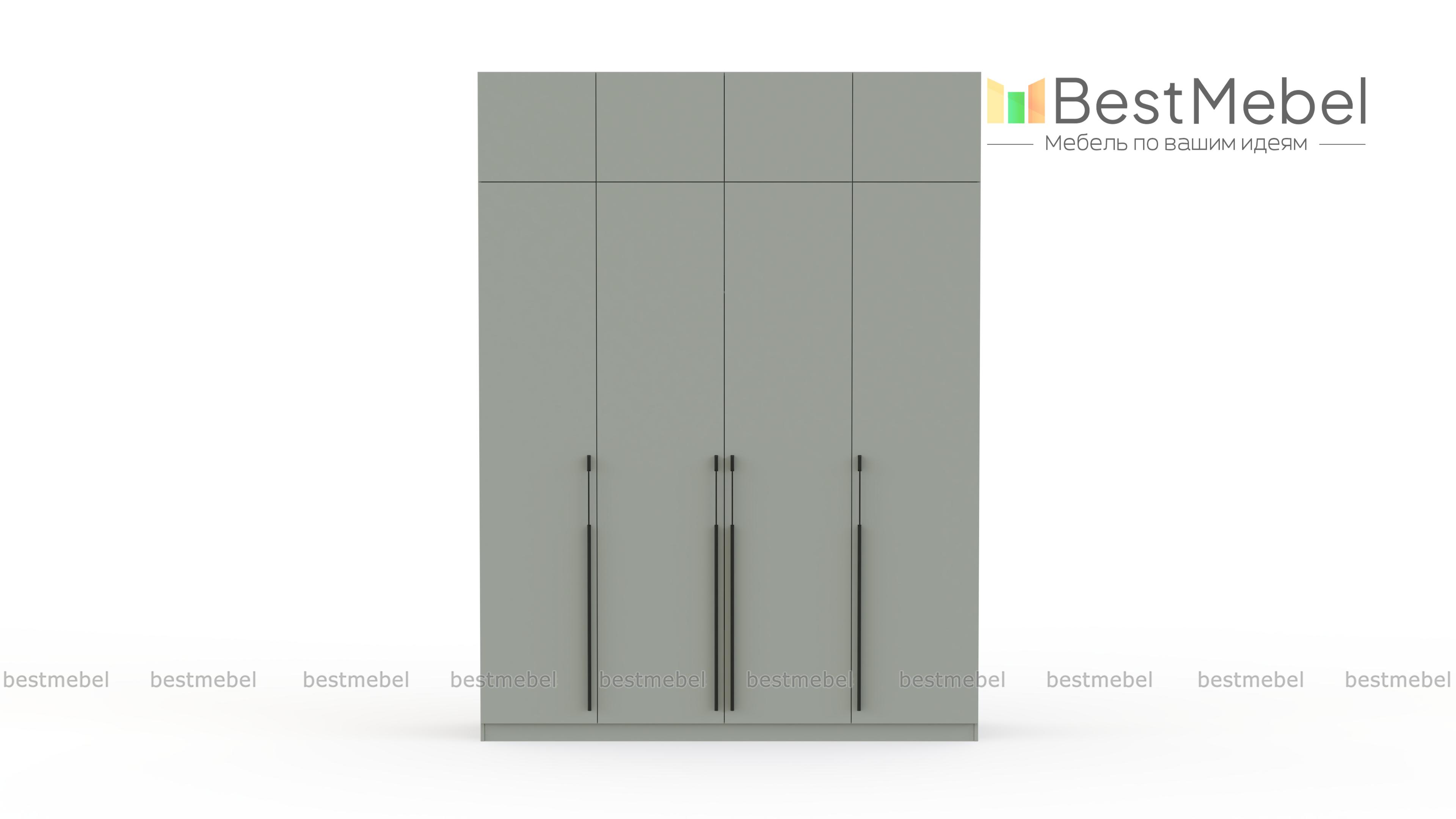 Шкаф распашной Аврил 13 BMS - Фото