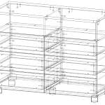 Схема сборки Комод Вельвет 4 BMS