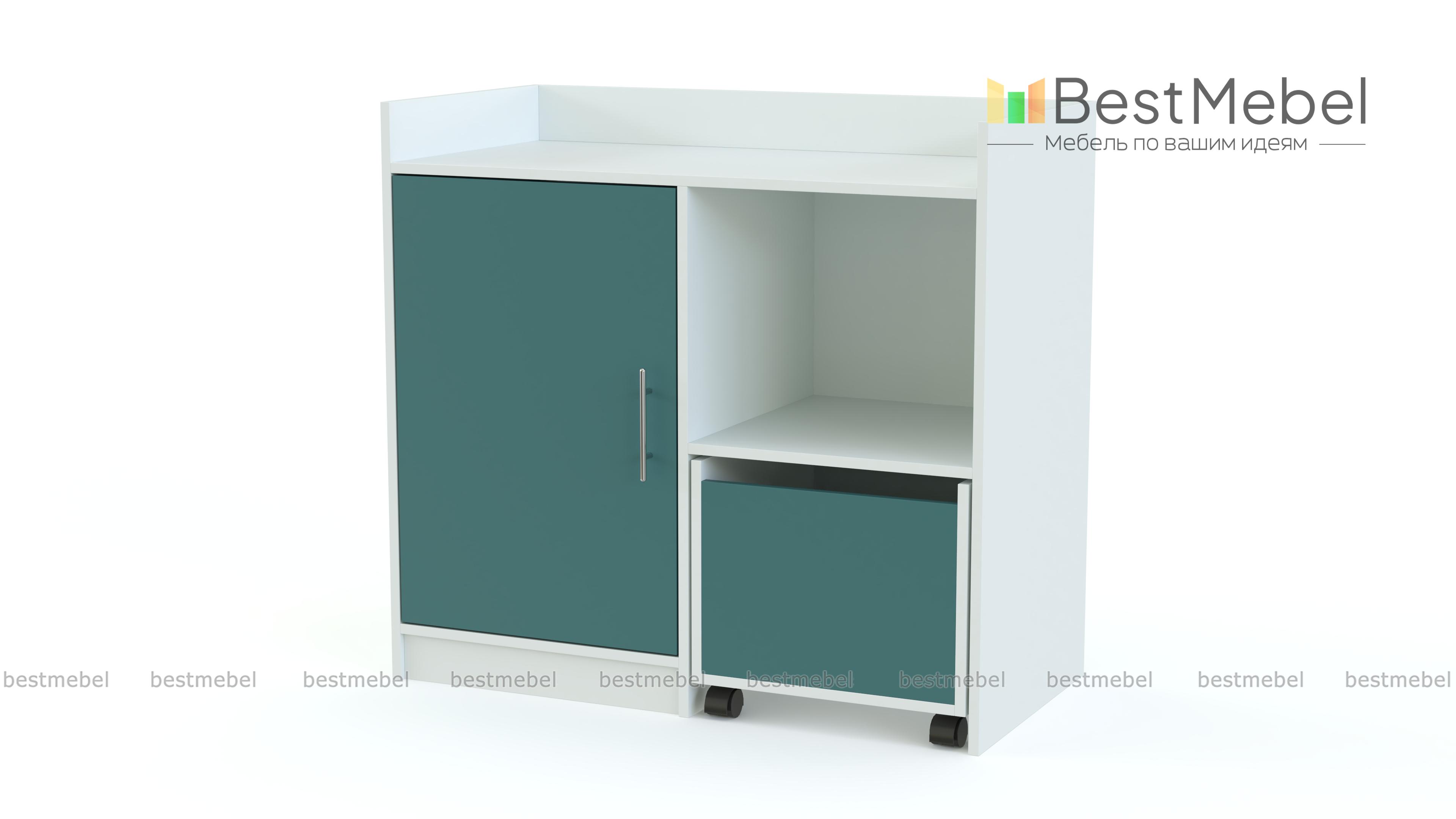 Ящик для игрушек на колесах №2 BMS - Фото