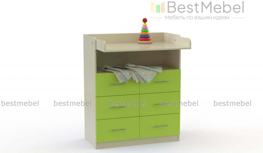 Пеленальный комод Лира 3 BMS - Фото