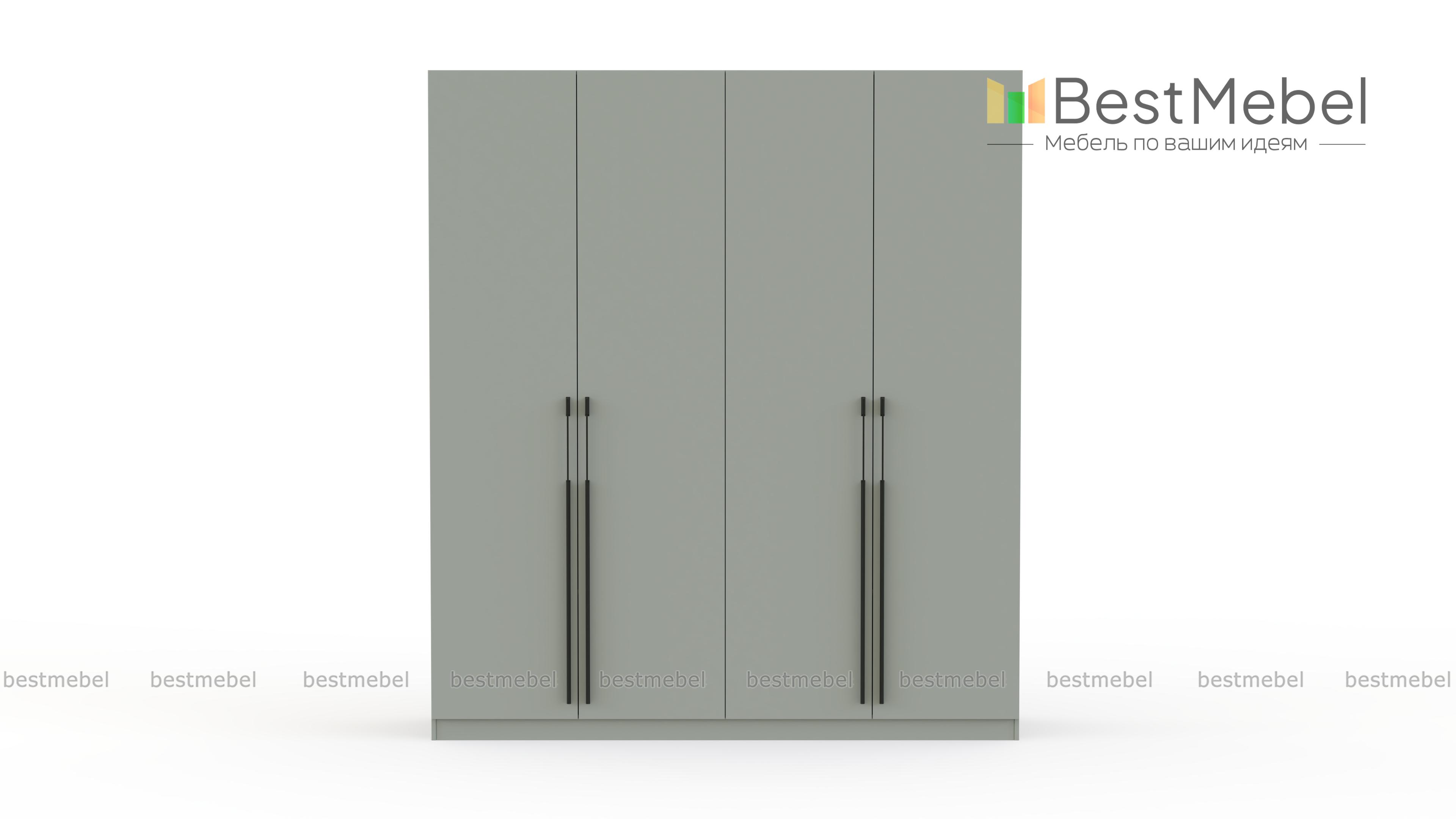 Шкаф распашной Аврил 14 BMS - Фото