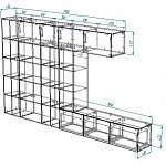 Чертеж Стенка для гостиной Дуглас 42 BMS