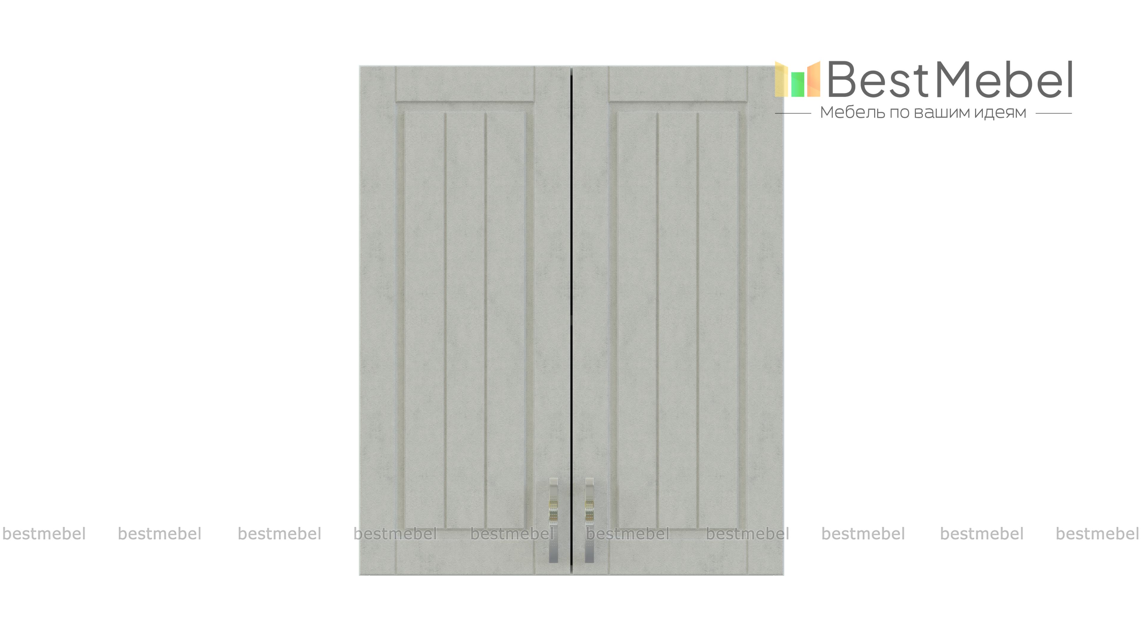 Шкаф верхний 2 двери Лондон  BMS - Фото