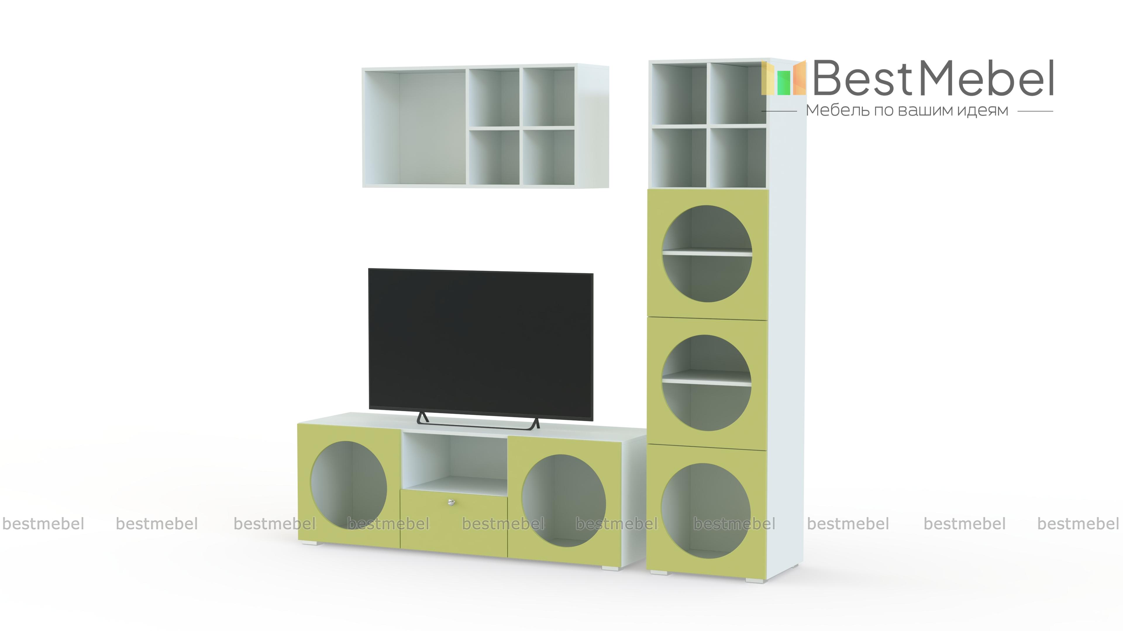 Стенка для гостиной Авелин 2 BMS - Фото