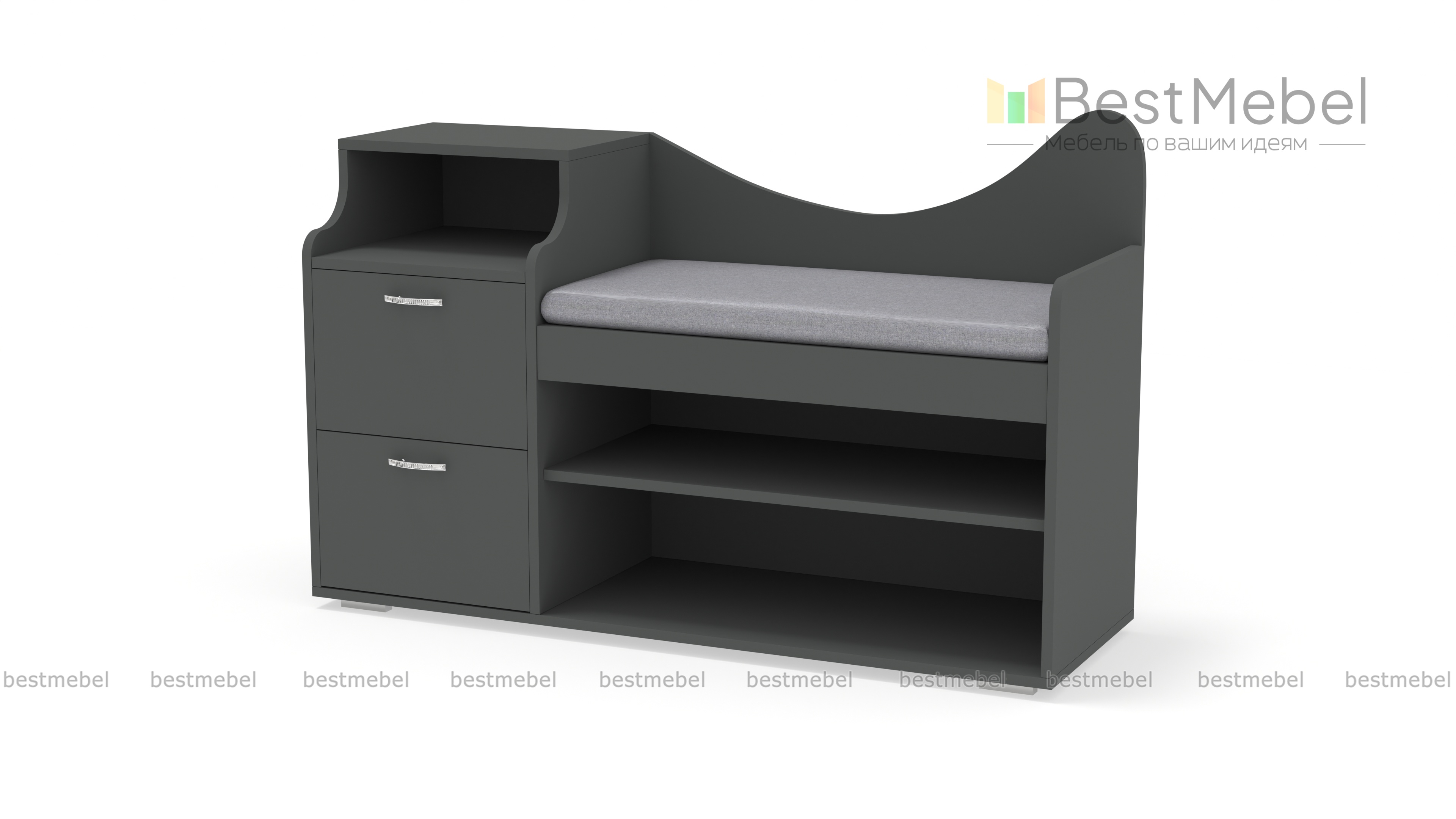 Обувница Луиза 2 BMS